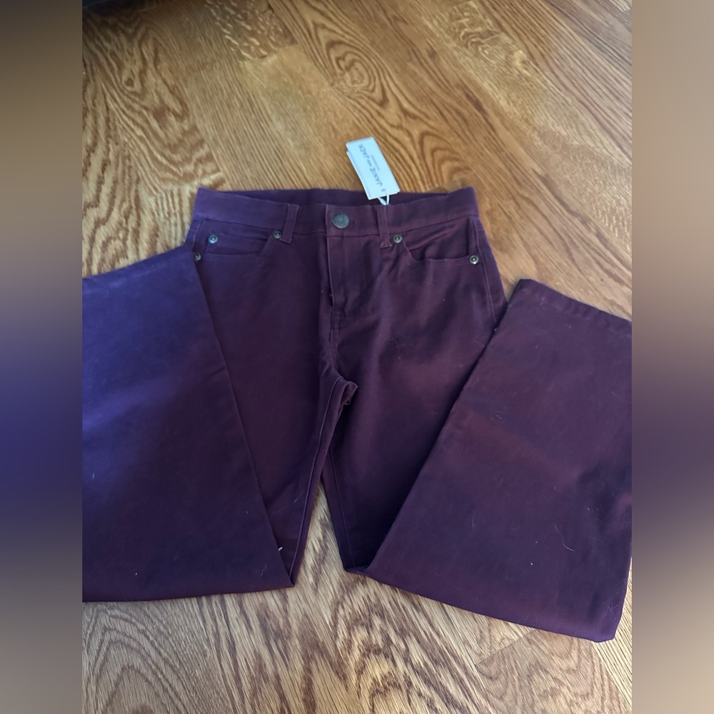 Janie and Jack boys eggplant color long  pants